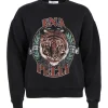 Ena Pelly - No More Fear Relaxed Sweater (Vintage Black)