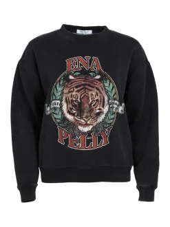 Ena Pelly - No More Fear Relaxed Sweater (Vintage Black)