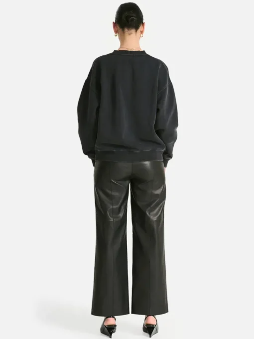 Ena Pelly - No More Fear Relaxed Sweater (Vintage Black)