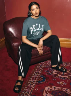 Ena Pelly - PELLY STUDIOS TEE (JADE WASH)
