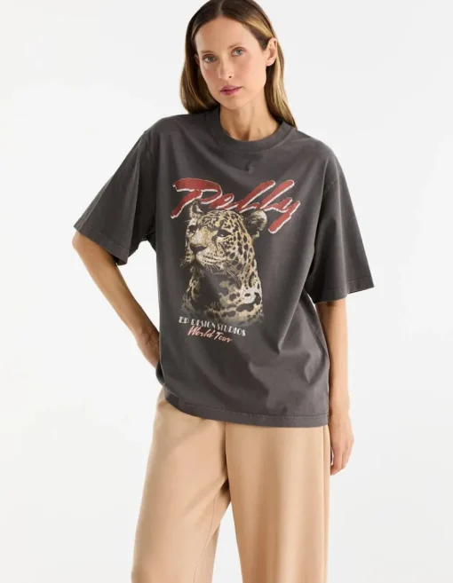 Ena Pelly - PELLY TOUR TEE (SMOKE)