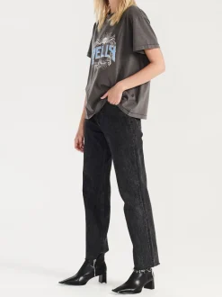 Ena Pelly - Python Crest Tee (Charcoal)