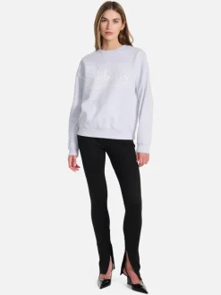 Ena Pelly - Quinn Pelly Relaxed Sweater (White Marle)