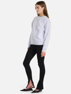 Ena Pelly - Quinn Pelly Relaxed Sweater (White Marle)