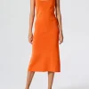 Ena Pelly - Riri Crepe Sleeveless Dress (Firecracker)