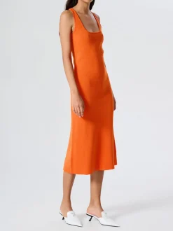 Ena Pelly - Riri Crepe Sleeveless Dress (Firecracker)