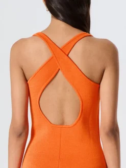 Ena Pelly - Riri Crepe Sleeveless Dress (Firecracker)