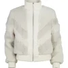 Ena Pelly - Rory Contrast Faux Fur Jacket (Bone)