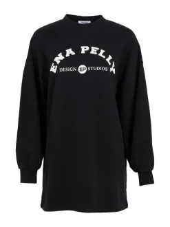 Ena Pelly - Studios Sweater Dress (Washed Black)