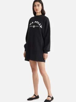 Ena Pelly - Studios Sweater Dress (Washed Black)
