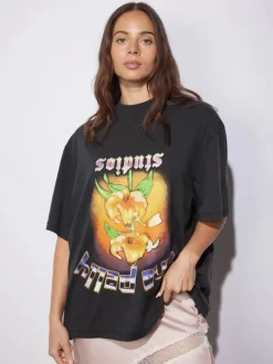 Ena Pelly - SUNSET TEE (VINTAGE BLACK)