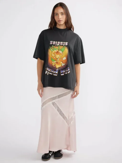 Ena Pelly - SUNSET TEE (VINTAGE BLACK)