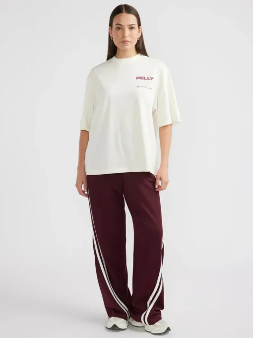 Ena Pelly - TENNIS LOGO TEE (CREAM)
