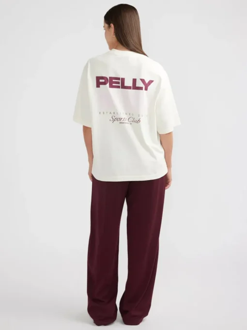 Ena Pelly - TENNIS LOGO TEE (CREAM)