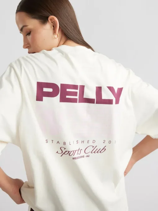 Ena Pelly - TENNIS LOGO TEE (CREAM)