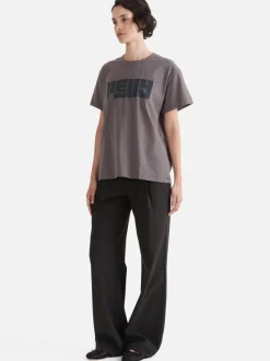 Ena Pelly - Text Tee (Charcoal)
