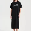 Ena Pelly - Thriller Tee Dress (Washed Black)