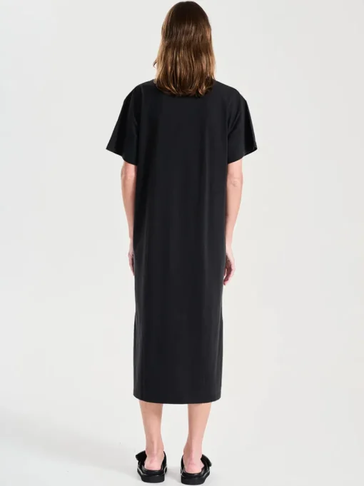 Ena Pelly - Thriller Tee Dress (Washed Black)