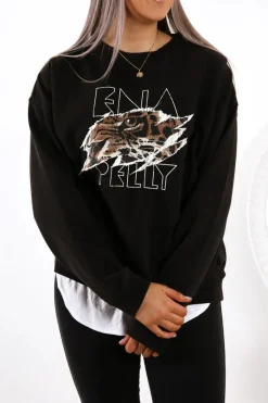 Ena Pelly - Tigers Eye Sweatshirt (Washed Black)