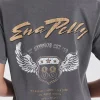 Ena Pelly - Winged Shield Tee (Charcoal)