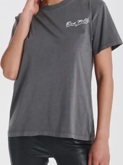 Ena Pelly - Winged Shield Tee (Charcoal)