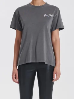 Ena Pelly - Winged Shield Tee (Charcoal)