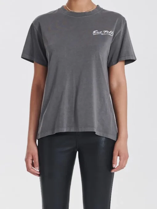 Ena Pelly - Winged Shield Tee (Charcoal)