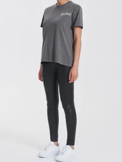 Ena Pelly - Winged Shield Tee (Charcoal)