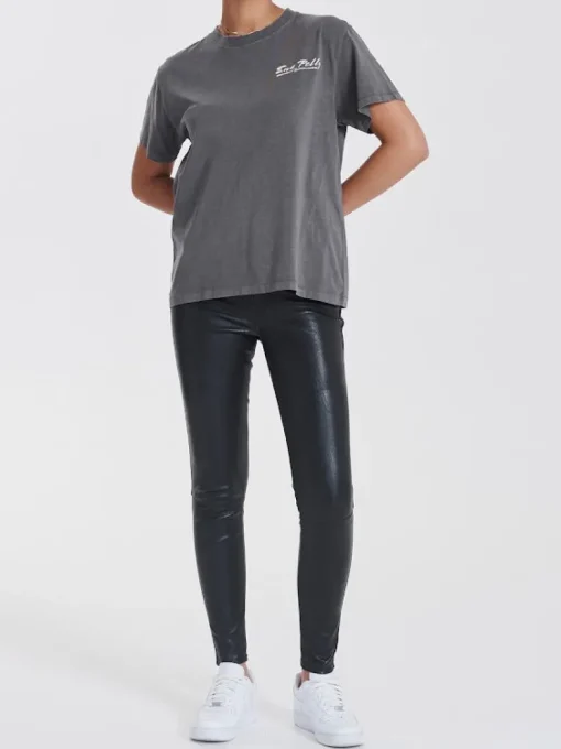 Ena Pelly - Winged Shield Tee (Charcoal)