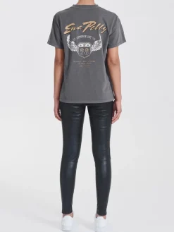 Ena Pelly - Winged Shield Tee (Charcoal)