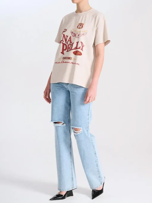 Ena Pelly - Wings Tee (Alabaster)