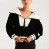 Ena Pelly - Winnie Faux Fur Jacket (Black / Bone)