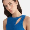 Ena Pelly BRONTE CUT OUT RIB TANK (DAZZLING BLUE)