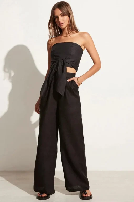 Faithfull The Brand FAITHFUL THE BRAND - HULALA BODICE (BLACK)
