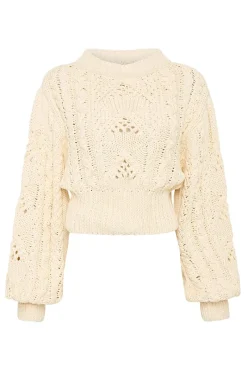 Faithfull The Brand - ALANNA KNIT JUMPER (OFF WHITE) FINAL SALE