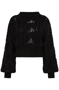 Faithfull The Brand - ALANNA KNIT JUMPER (BLACK)