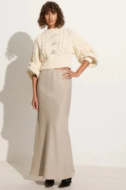 Faithfull The Brand - ALANNA KNIT JUMPER (OFF WHITE) FINAL SALE