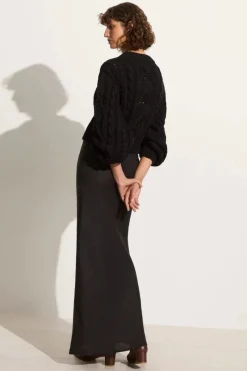 Faithfull The Brand - ALANNA KNIT JUMPER (BLACK)