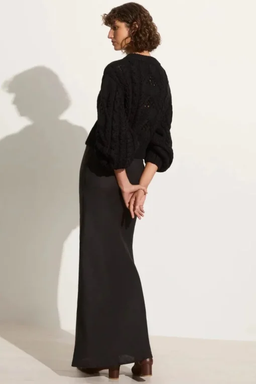Faithfull The Brand - ALANNA KNIT JUMPER (BLACK)