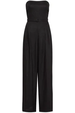 Women Faithfull The Brand - ALEGRIAS JUMPSUIT (BLACK) FINAL SALE