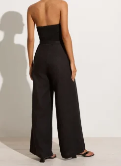 Women Faithfull The Brand - ALEGRIAS JUMPSUIT (BLACK) FINAL SALE