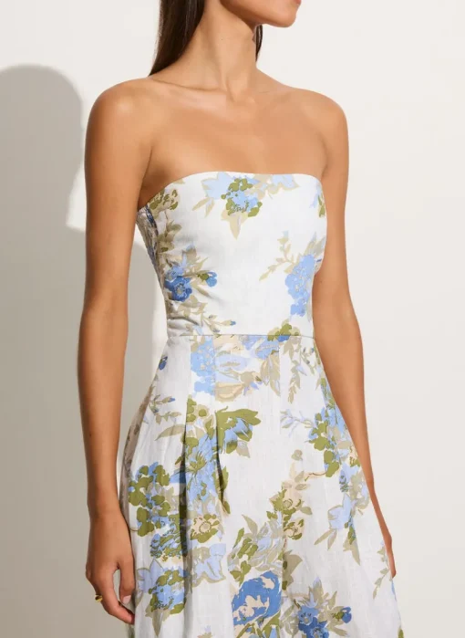 Women Faithfull The Brand - ALEGRIAS JUMPSUIT (ESCALA FLORAL - IVORY)