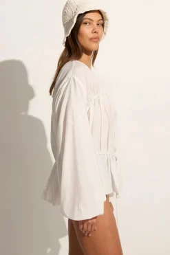 Women Faithfull The Brand - CALA BIANCA CROCHET HAT (OFF WHITE)
