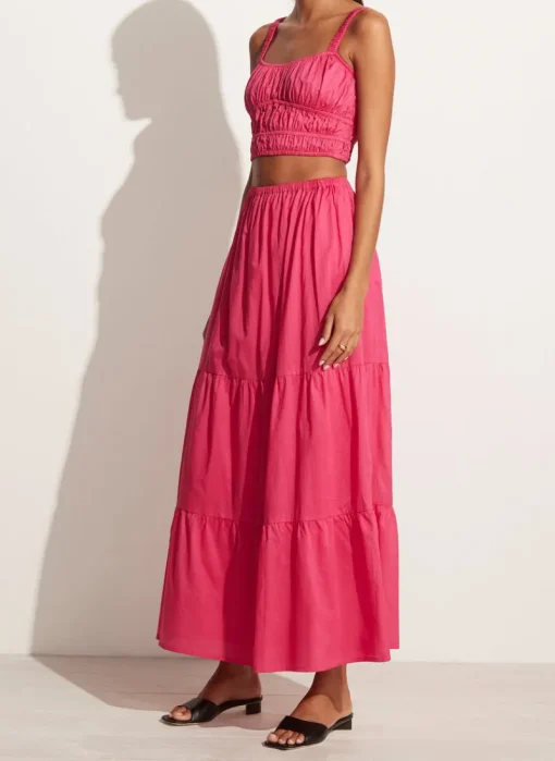 Women Faithfull The Brand - Ellaine Maxi Skirt (Fushcia)