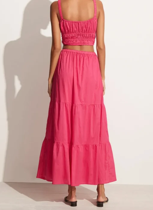 Women Faithfull The Brand - Ellaine Maxi Skirt (Fushcia)