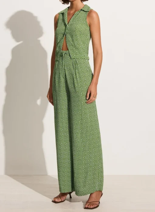 Women Faithfull The Brand - LEIA PANT (AZULEJO)