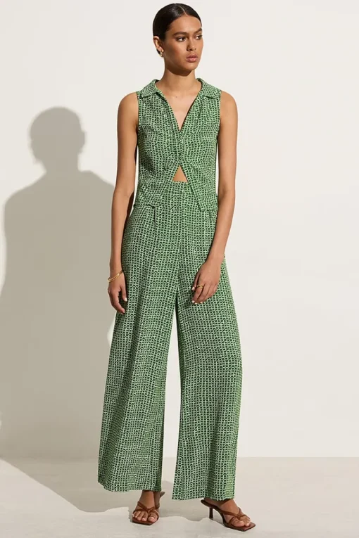 Women Faithfull The Brand - LEIA PANT (AZULEJO)