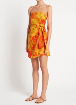 Faithfull The Brand - Lucia Mini Dress (Surfs Up Floral Print)