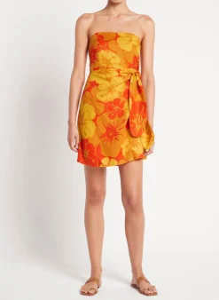 Faithfull The Brand - Lucia Mini Dress (Surfs Up Floral Print)