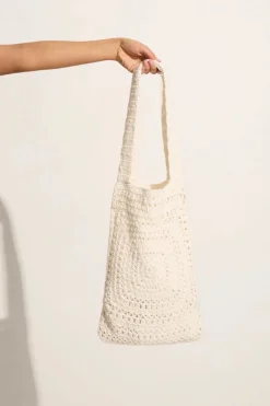 Women Faithfull The Brand - PICCOLO CROCHET BAG (OFF WHITE)